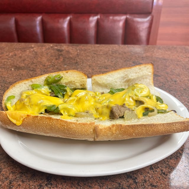 Philly Cheese Steak Hero.