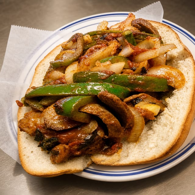 Sausage & Peppers Hero.