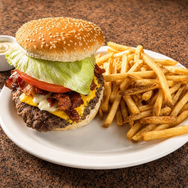 Bacon Cheese Burger Deluxe.